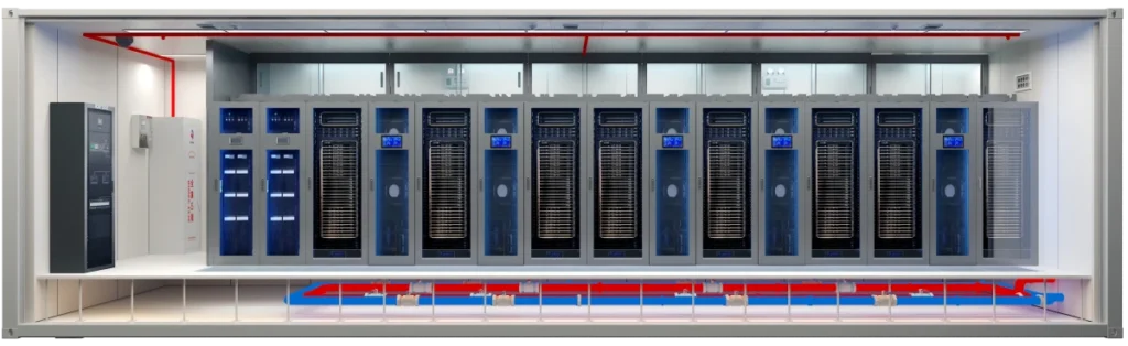 Liquid Cooling Container Data Center 100kW Configuration