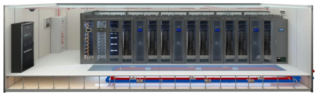 Liquid Cooling Container Data Center 60kW Configuration