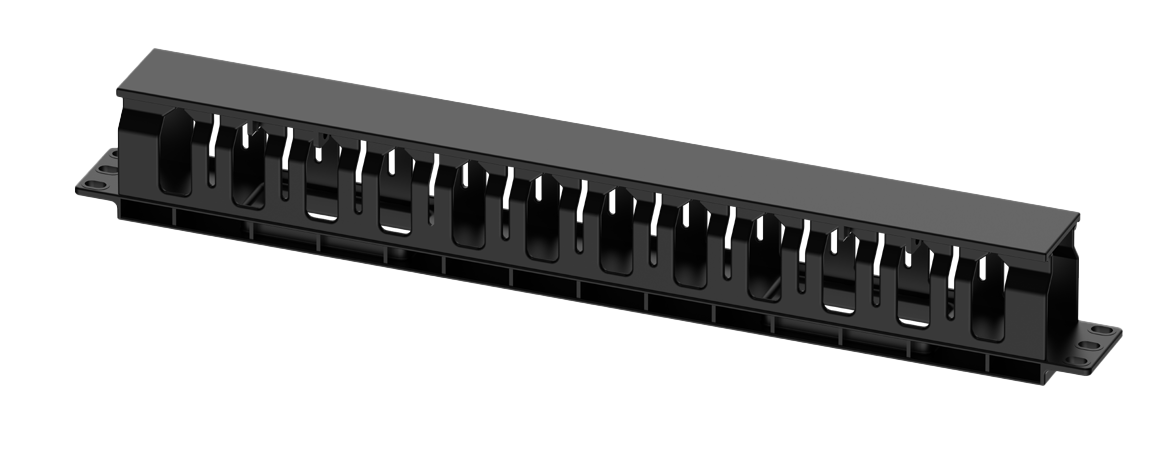 Horizontal Plastic Cable Manager-11
