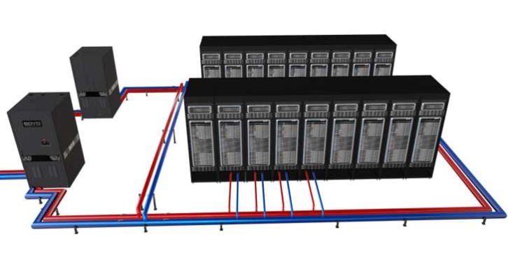 Жидкостное охлаждение для центров обработки данных