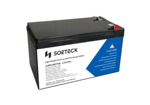 SOETECK 12v Batería de iones de litio -1