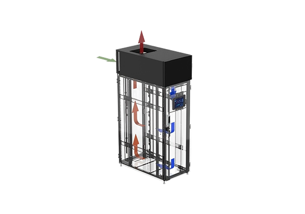 SOETECK DX top-mounted rack cooling system -5