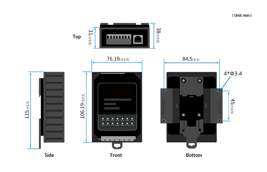 SOETECK Multi-Point Water Leakage Detection Controller - 2
