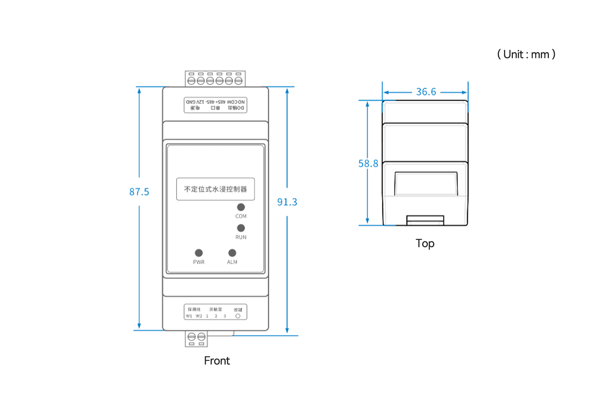 SOETECK Non-Locating Water Leak Detection Controller - 2