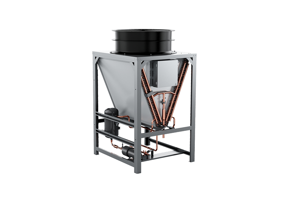 SOETECK V-Shaped Integrated Outdoor Air Cooled Condenser - 1