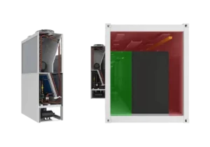 SOETECK Refrigeração ecológica híbrida com fluido frigorigéneo montada na parede -1