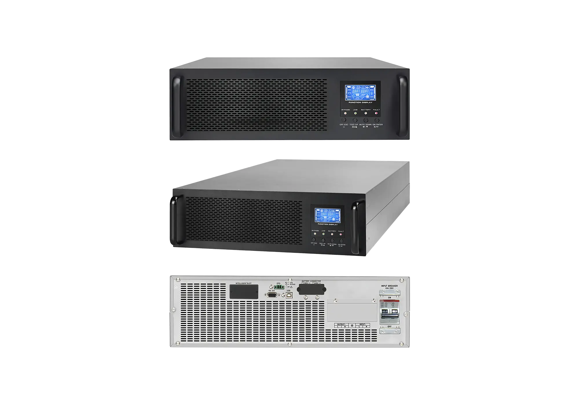UPS de alta frequência Soeteck Online 1kVA-10kVA, PE0.8 -1