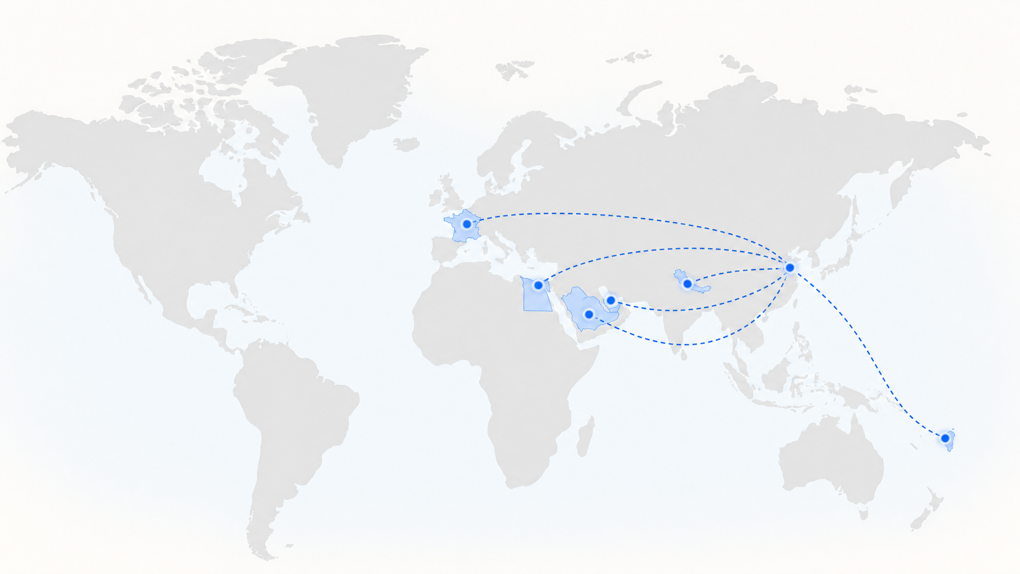 Soeteck global AI data center deployment map