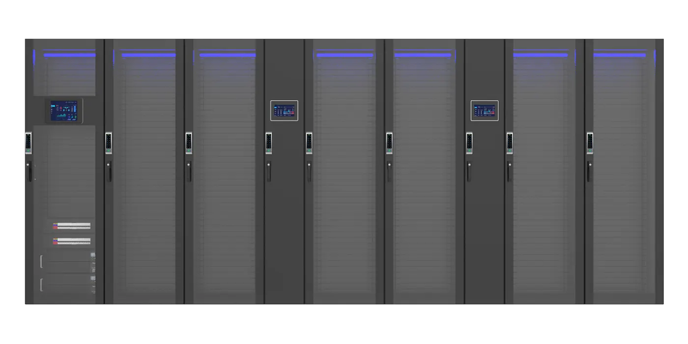 Cabinet modular data center