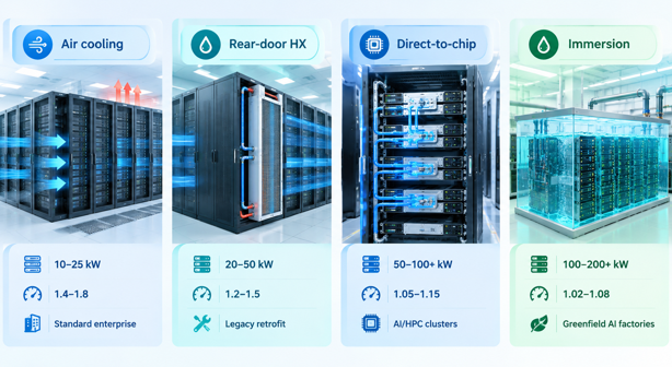 liquid cooling system data center