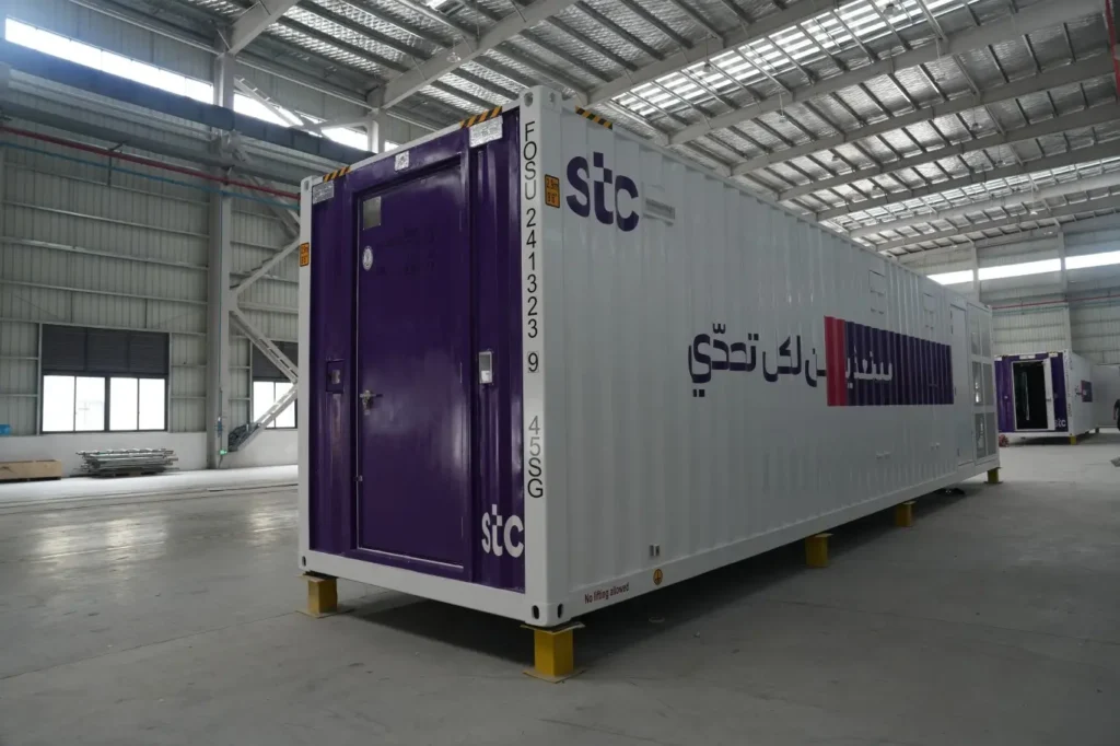 prefab modular data center of Saudi Telecom-27