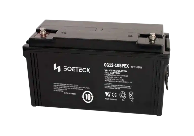 SOETECK 12v gel battery -5