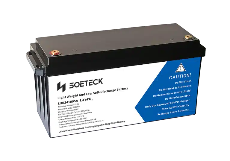 SOETECK 24v Lithium-ion Battery -2