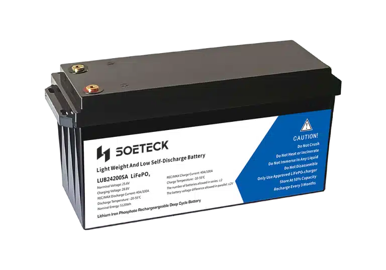 SOETECK 24v Lithium-ion Battery -4