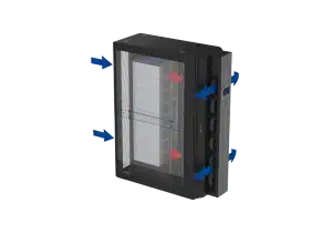 SOETECK Rear Door Rack Cooling System -6