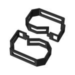 Plastic Cable Management Ring-11